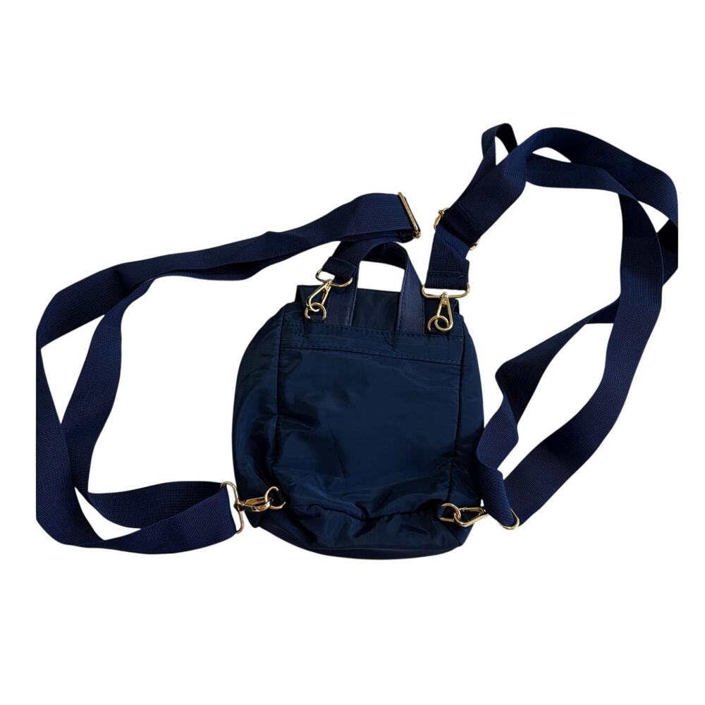 Kedzie Mali Crossbody Sling Backpack Blue Convertible Travel Bag - Picture 10 of 13